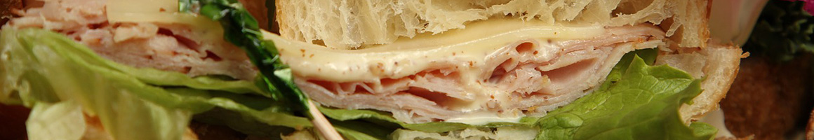 Eating Deli Sandwich Cafe at Downtown Freddie Brown restaurant in Portland, OR.